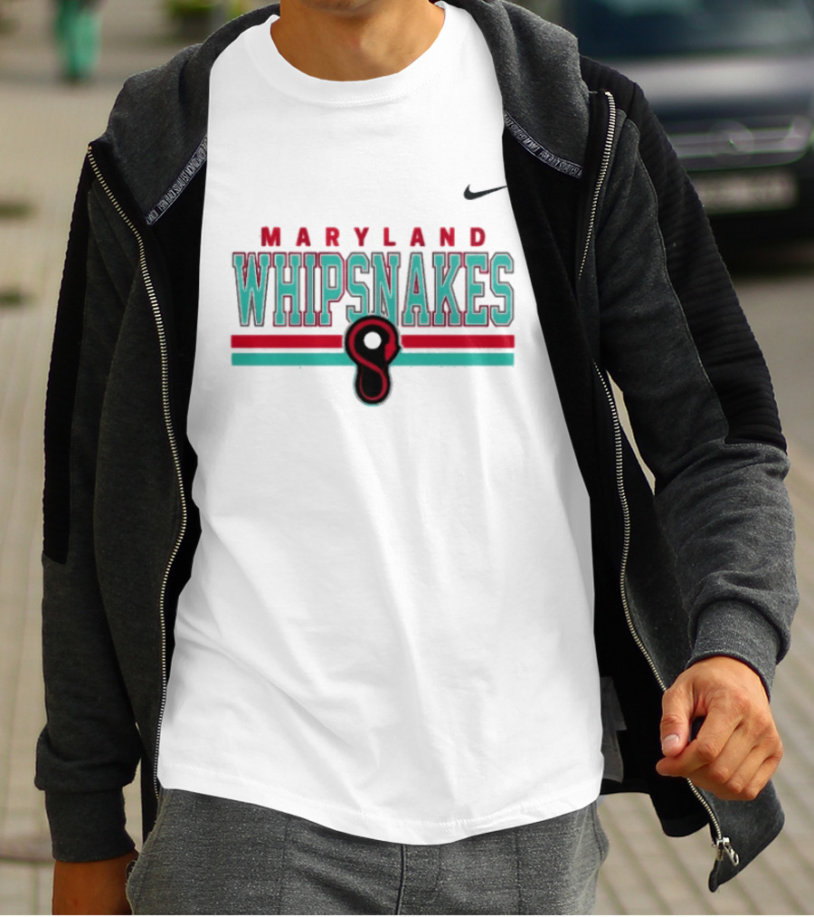 Maryland Whipsnakes Nike Dri FIT Stripe Team T-Shirt
