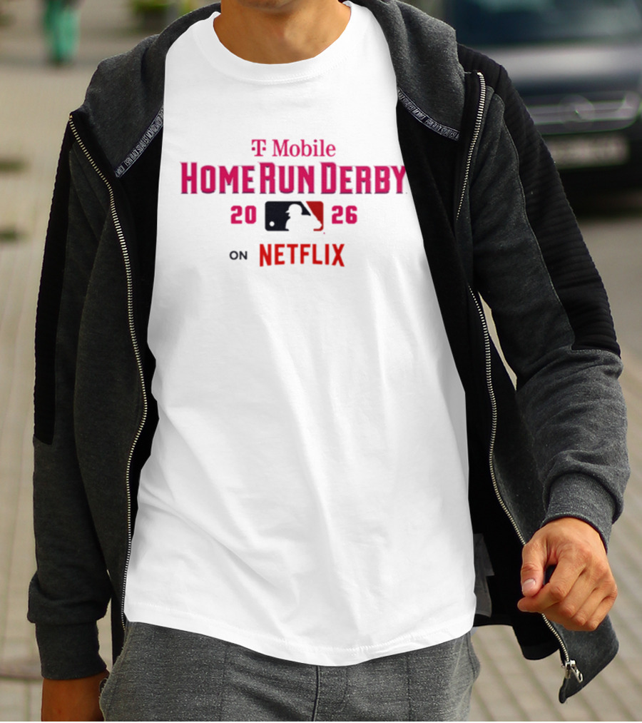 T Mobile Home Run Derby 2026 On Netflix MLB T-Shirt