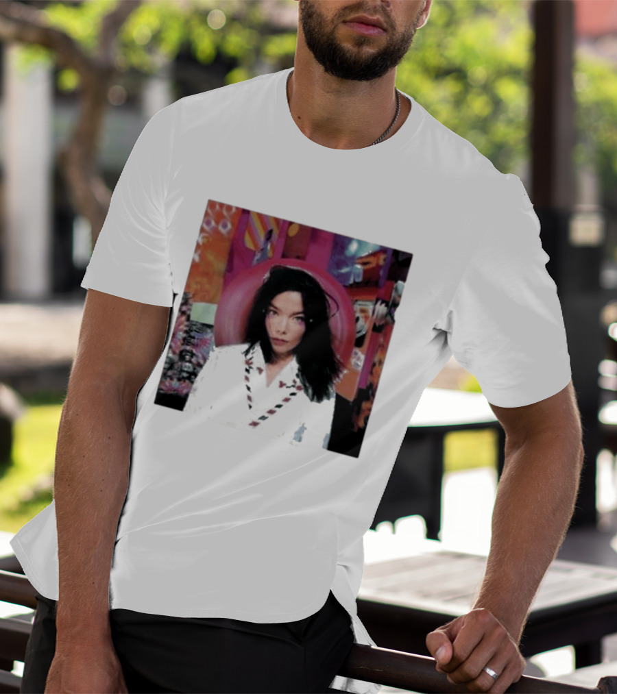 Bjork Post Album Cover Photographic Print T-Shirt