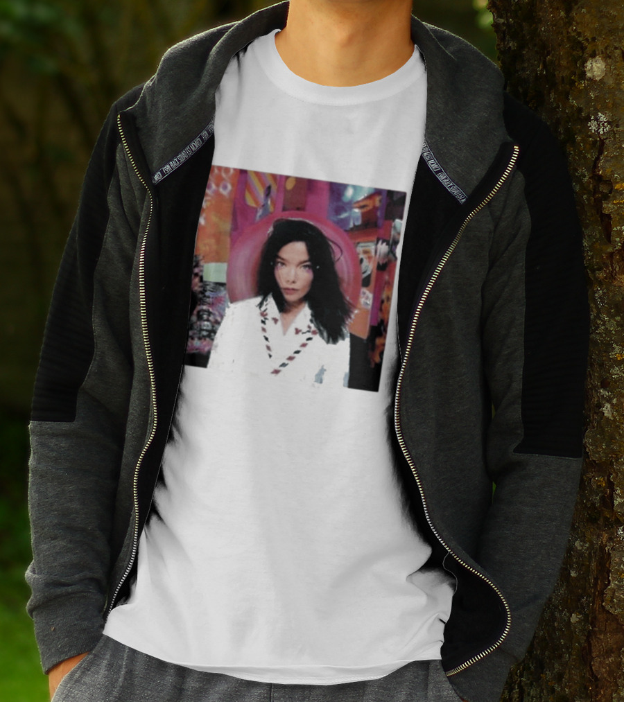 Bjork Post Album Cover Photographic Print T-Shirt