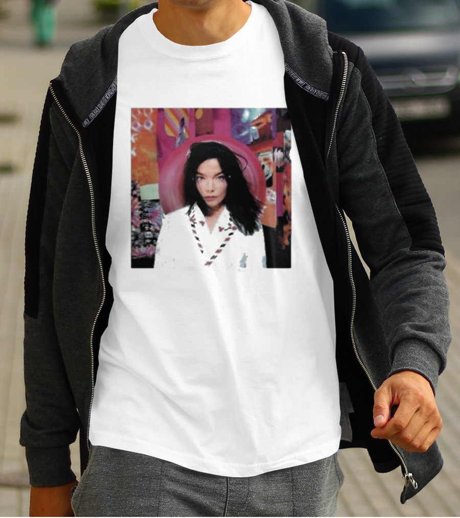 Bjork Post Album Cover Photographic Print T-Shirt