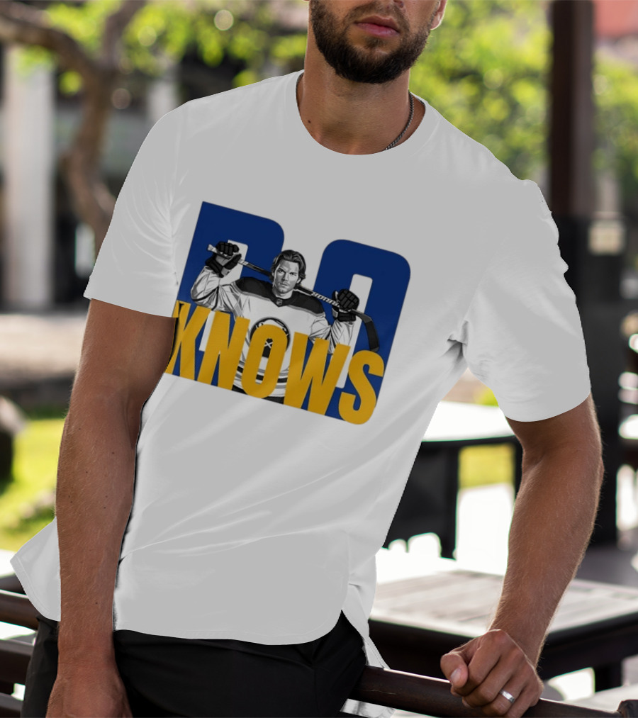Bowen Byram Bo Knows Buffalo Sabres Hockey Jumper T-Shirt