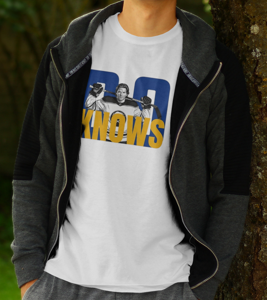 Bowen Byram Bo Knows Buffalo Sabres Hockey Jumper T-Shirt
