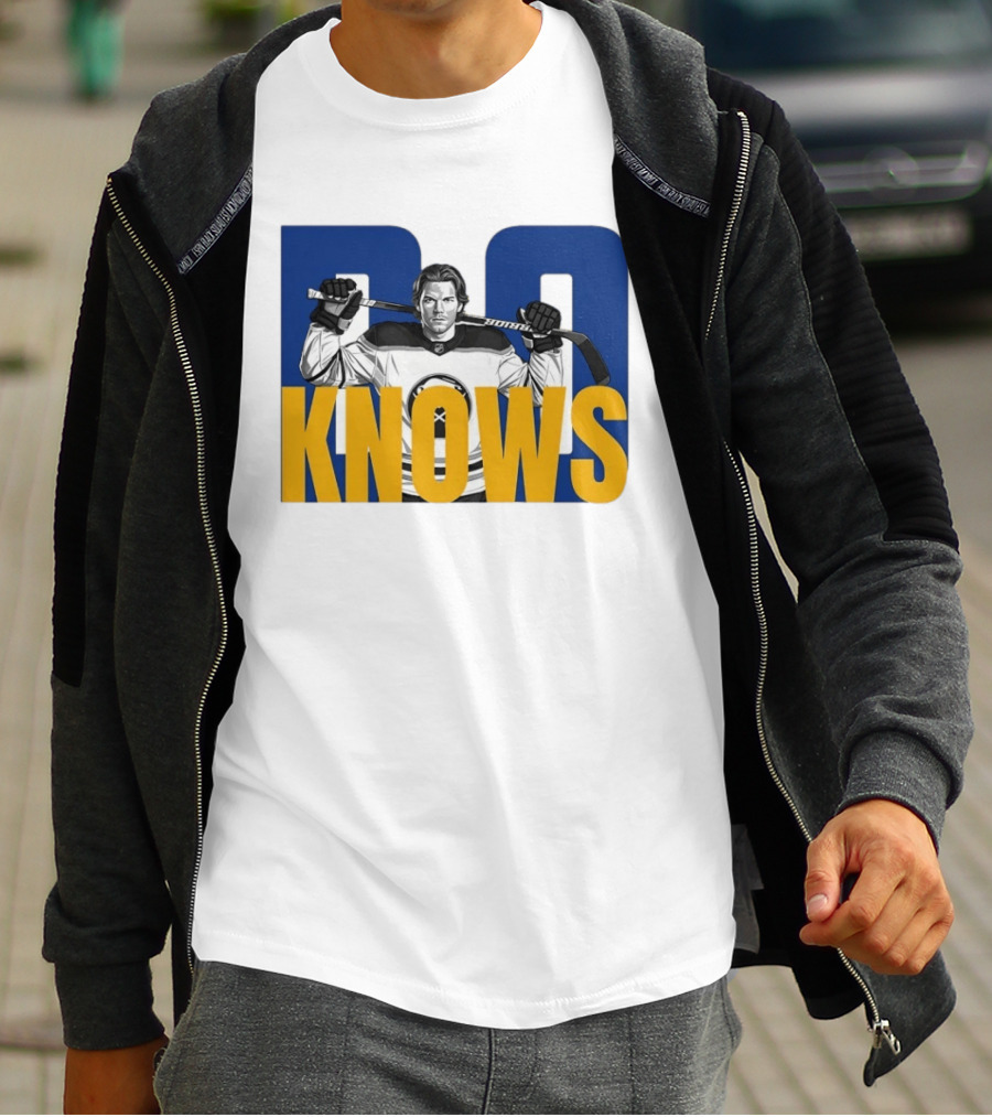 Bowen Byram Bo Knows Buffalo Sabres Hockey Jumper T-Shirt