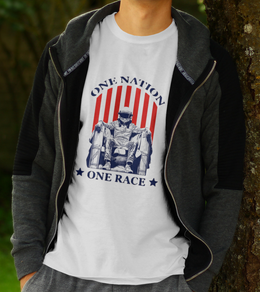 One Nation One Race Freedom 250 Grand Prix Racing Champion T-Shirt
