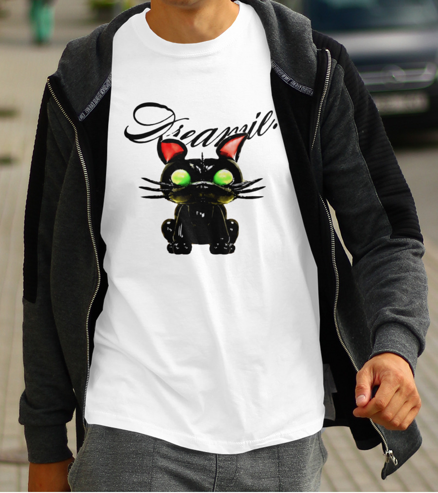 Dreamie Mariah The Scientist Black Cat Baby T-Shirt