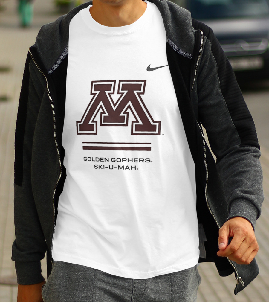 Minnesota Golden Gophers Ski U Mah Nike T-Shirt