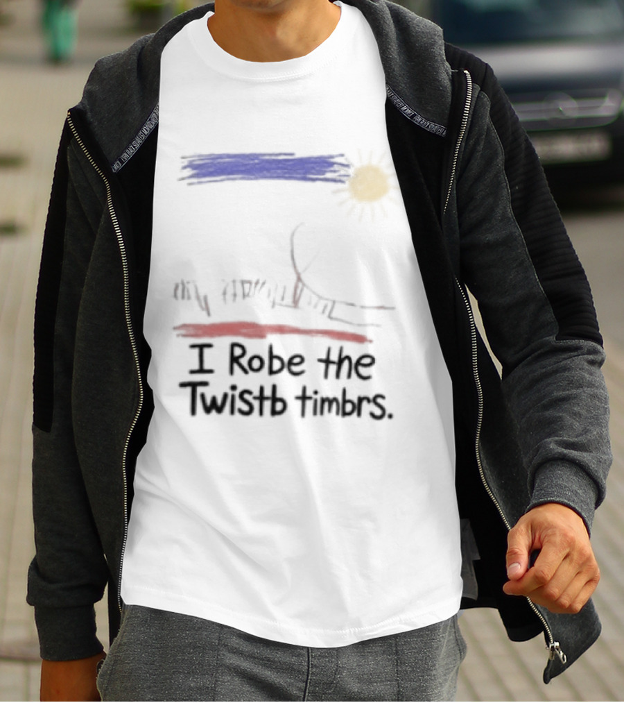 I Robe The Twistb Timbrs Sun And Tree T-Shirt