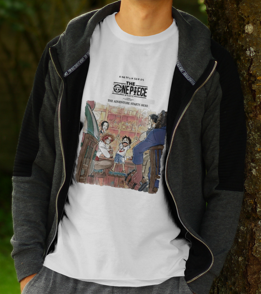 The One Piece Adventure Starts Here East Blue Remake By WIT Studio On Netflix February 2027 T-Shirt