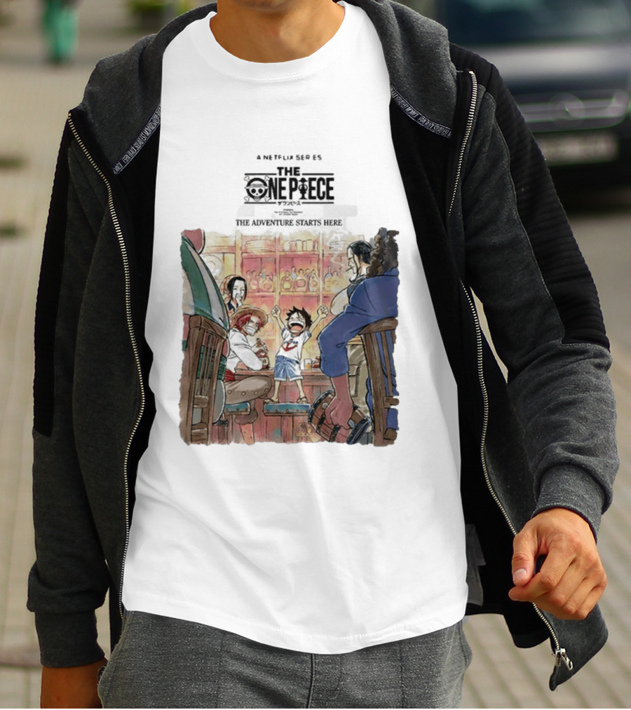 The One Piece Adventure Starts Here East Blue Remake By WIT Studio On Netflix February 2027 T-Shirt
