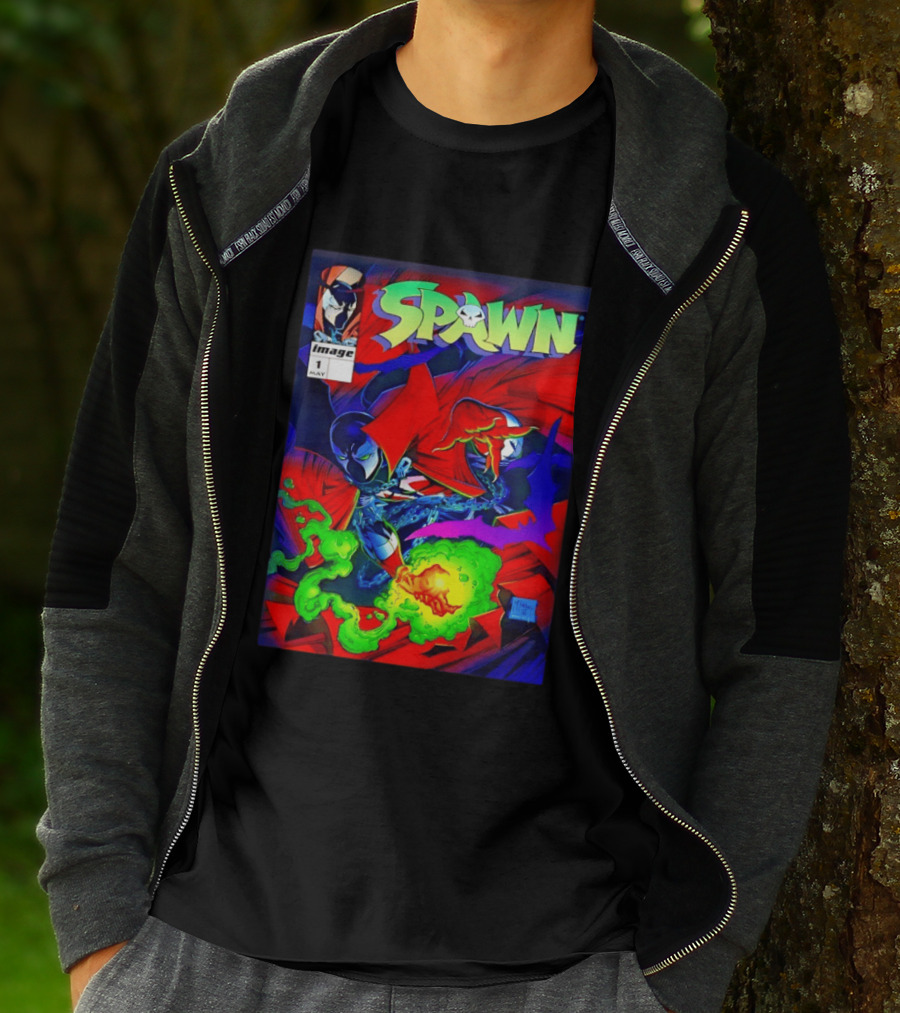 Spawn Image Comics May Issue 1 Albert Al Simmons 1992 T-Shirt