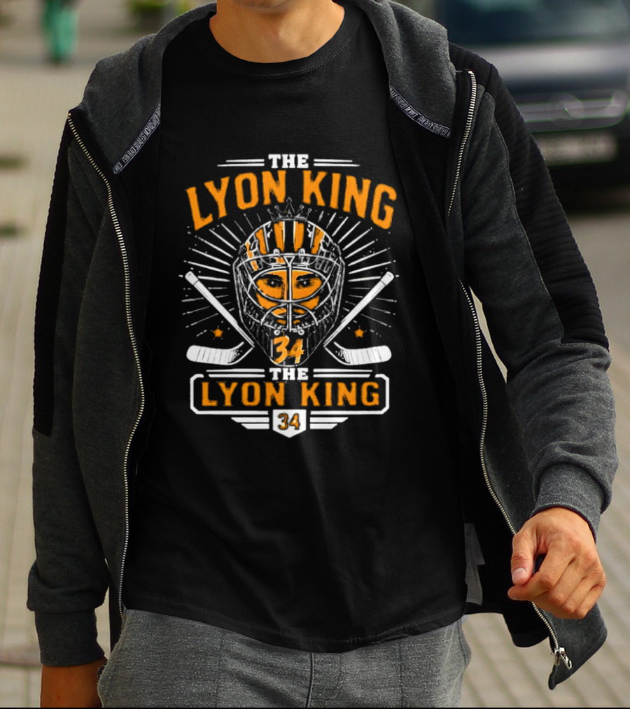 The Lyon King 34 Alex Lyon Buffalo Sabres Hockey NHL 2026 T-Shirt