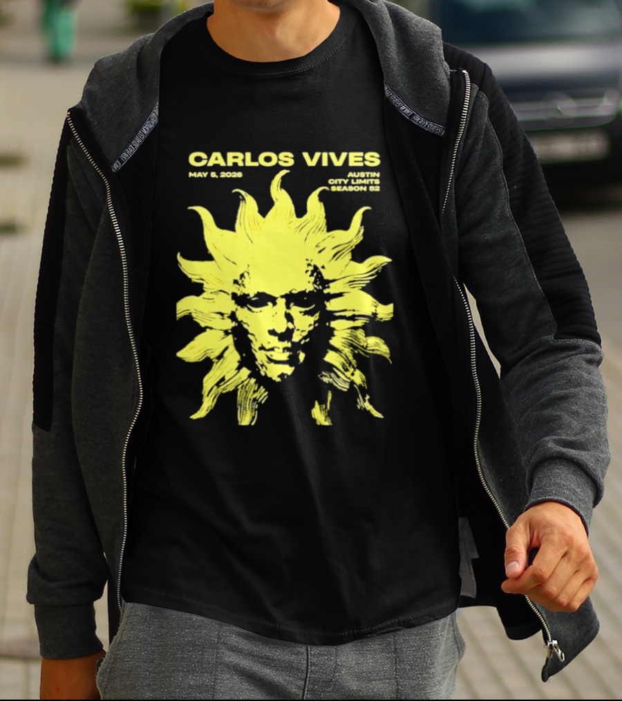 Carlos Vives May 6 2023 Austin City Limits Music Festival Austin TX Season 52 T-Shirt