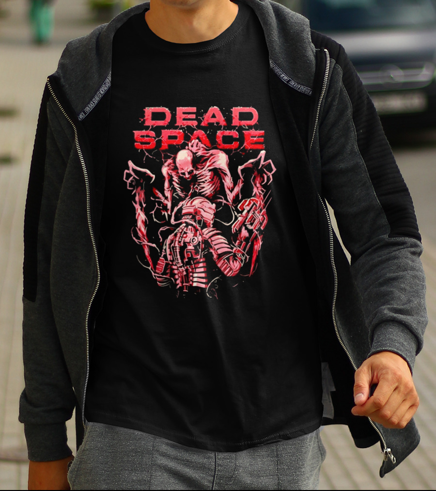 Dead Space Skeleton Alien Horror Sci Fi Video Game T-Shirt