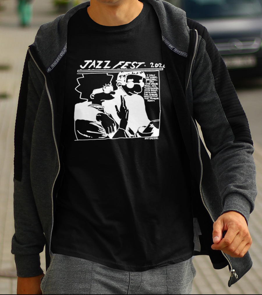 Jazz Fest 2026 I Stole My Sister's Brassimos Saw Widespread Panic T-Shirt