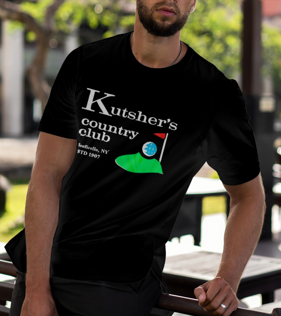 Kutsher's Country Club Monticello NY Established 1907 Retro Golf T-Shirt