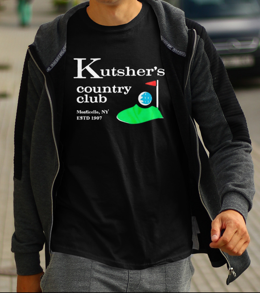 Kutsher's Country Club Monticello NY Established 1907 Retro Golf T-Shirt