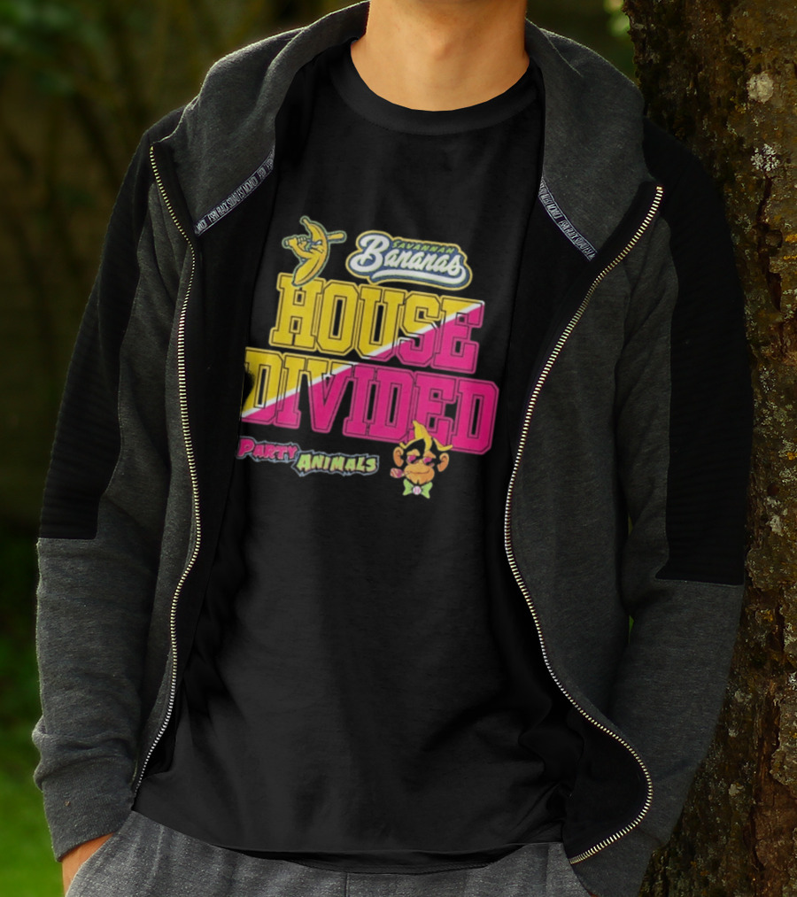 Savannah Bananas House Divided Party Animals T-Shirt