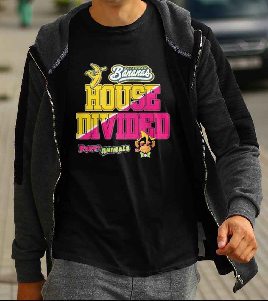 Savannah Bananas House Divided Party Animals T-Shirt