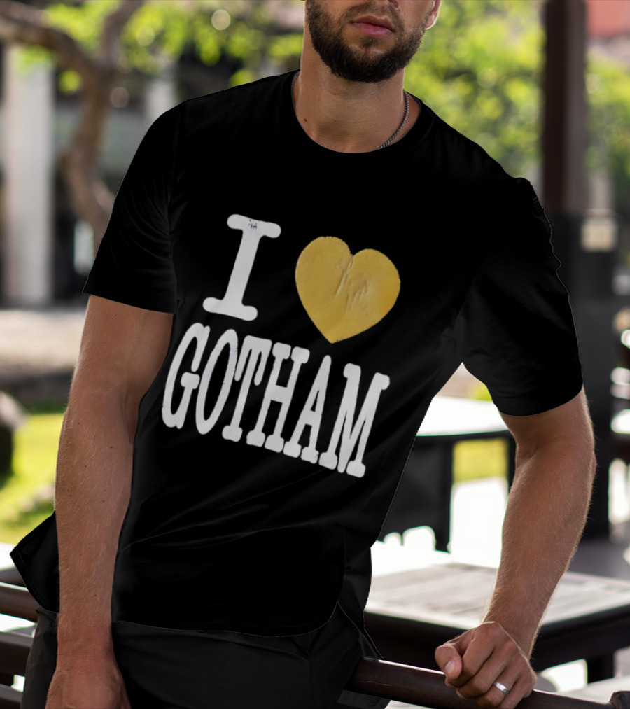 I Heart Gotham Golden Love T-Shirt