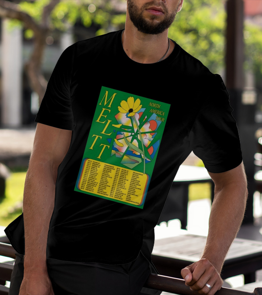 MELTT North America Tour 26 With Flower T-Shirt