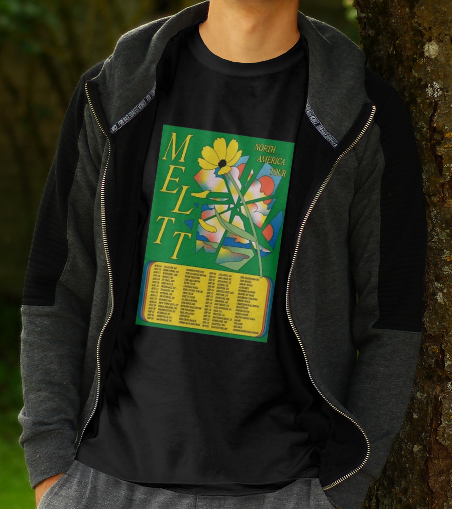 MELTT North America Tour 26 With Flower T-Shirt
