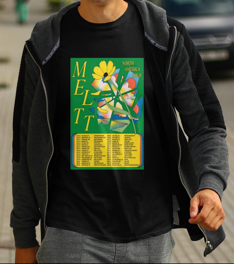 MELTT North America Tour 26 With Flower T-Shirt
