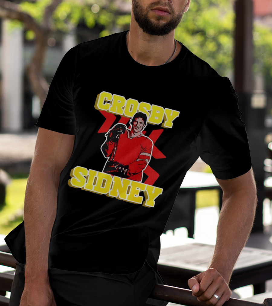 Crosby Sidney Pittsburgh Penguins Hockey NHL Legend T-Shirt