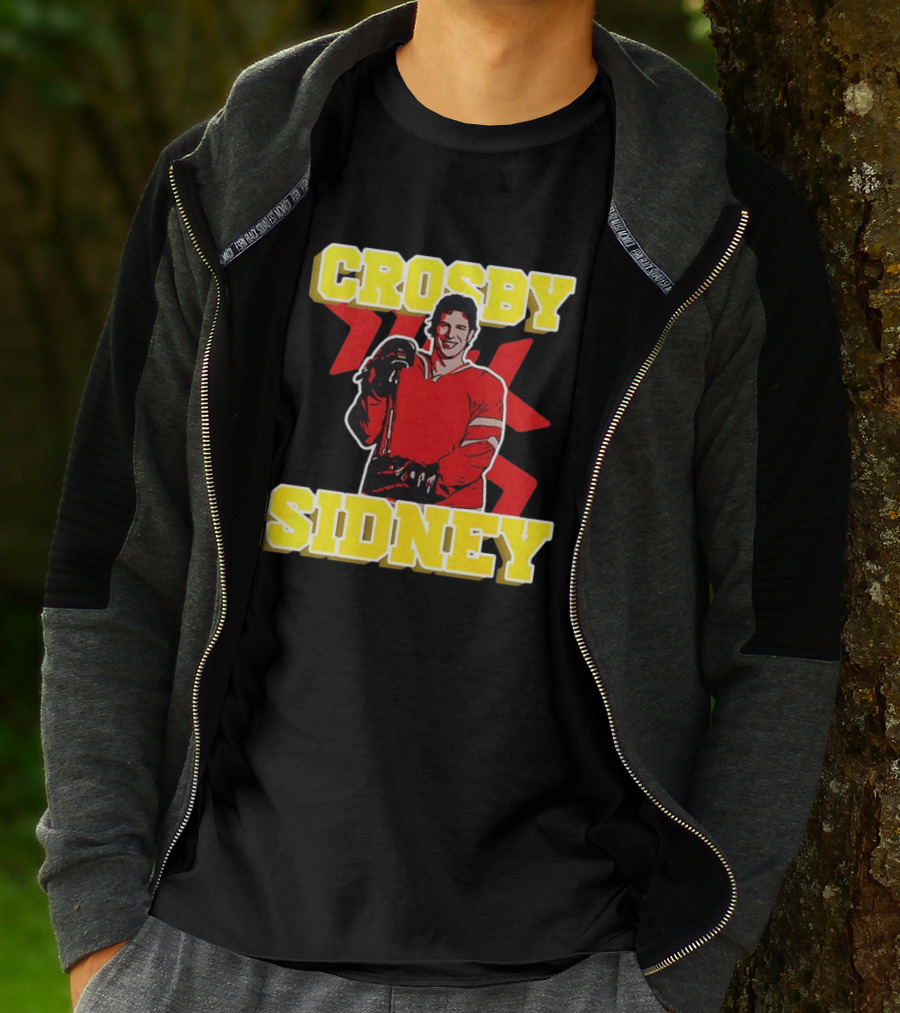 Crosby Sidney Pittsburgh Penguins Hockey NHL Legend T-Shirt