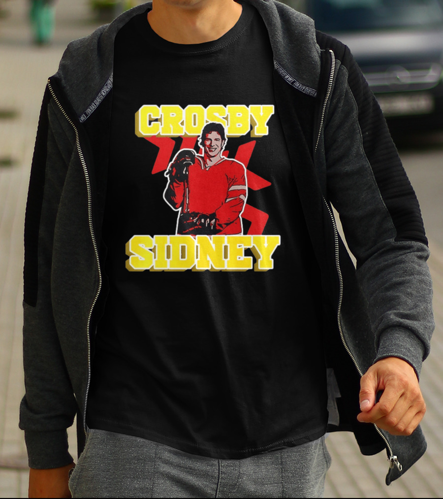 Crosby Sidney Pittsburgh Penguins Hockey NHL Legend T-Shirt