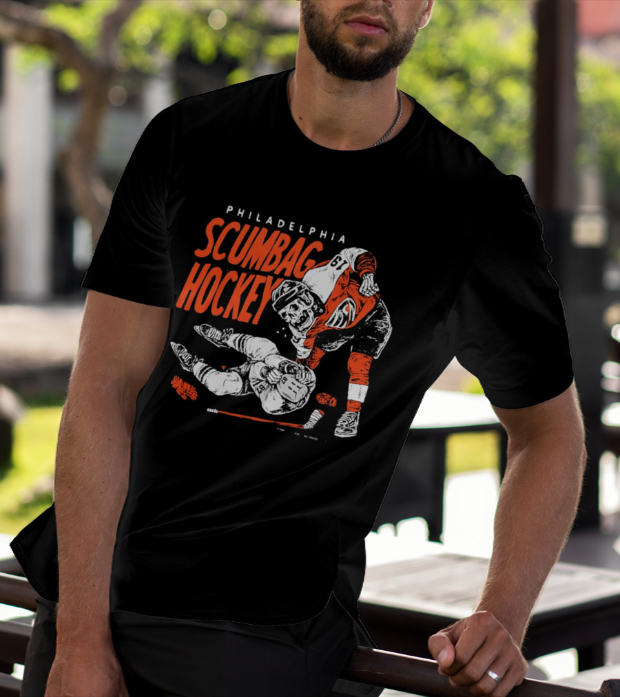 Philadelphia Scumbag Hockey Philadelphia Flyers T-Shirt