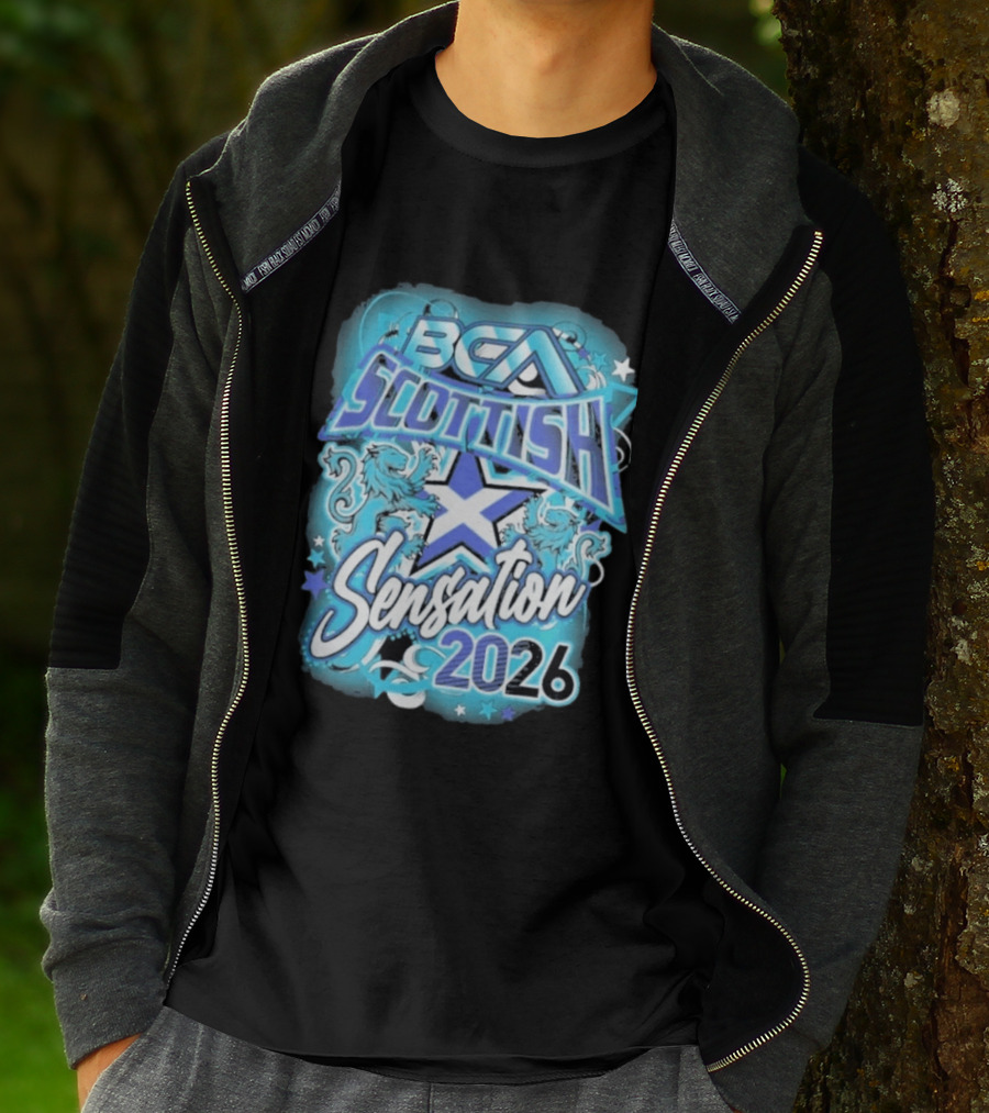 BCA Scottish Sensation 2026 Lions And Stars Competition T-Shirt