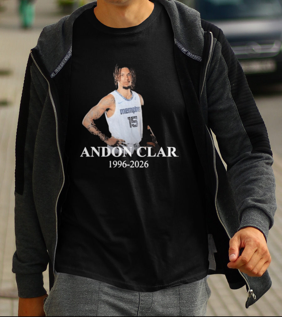 Andon Clar 1996 2026 Memphis 15 T-Shirt