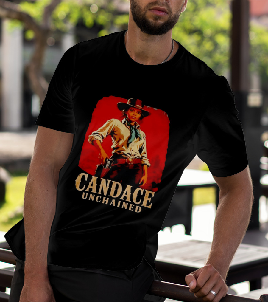 Candace Unchained Western Cowgirl T-Shirt