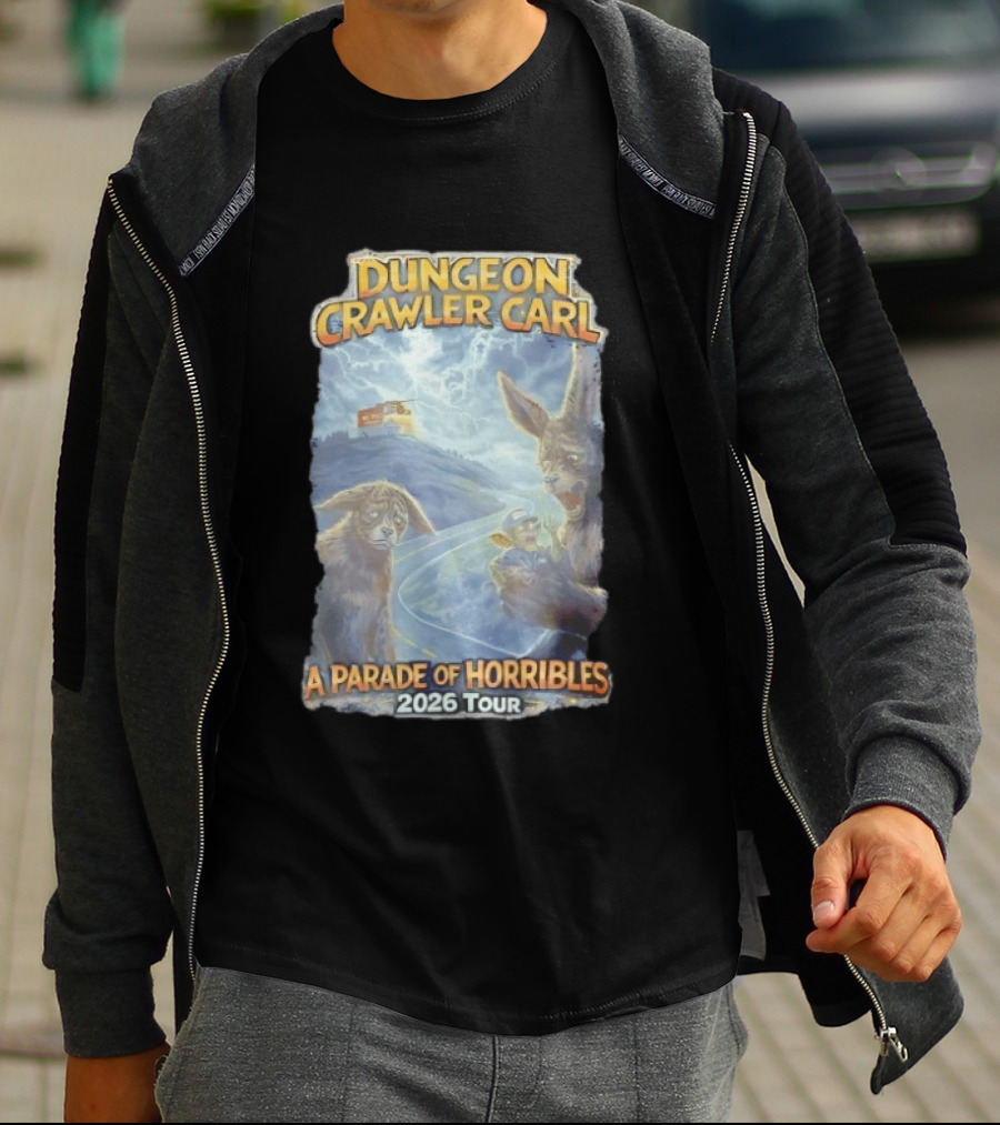 Dungeon Crawler Carl 2026 Tour A Parade Of Horribles Fantasy Adventure T-Shirt