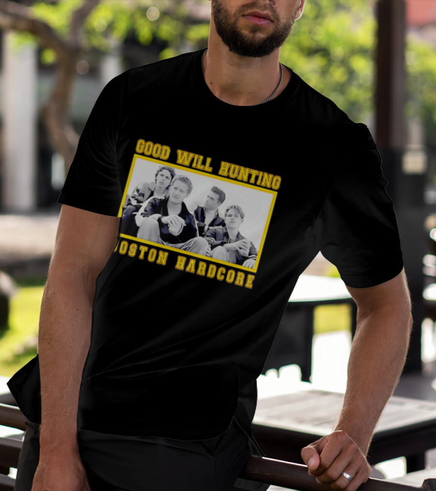 Good Will Hunting Boston Hardcore Matt Damon Ben Affleck T-Shirt