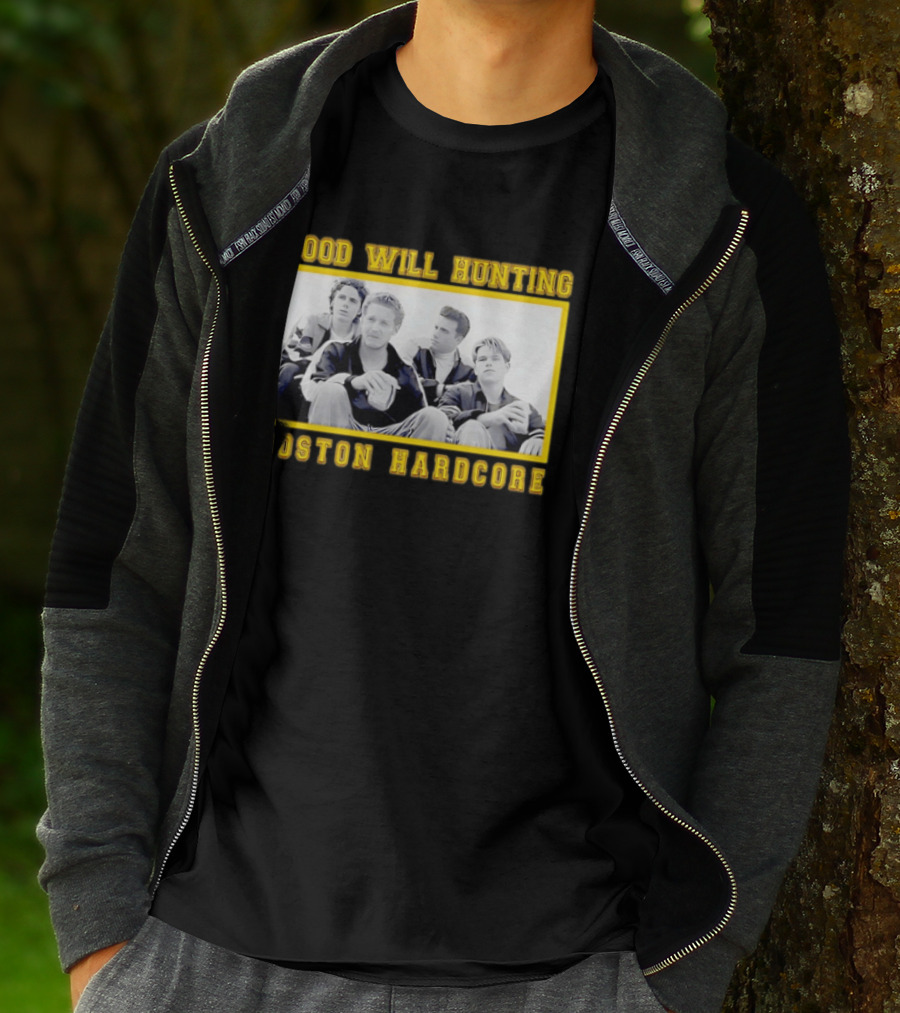 Good Will Hunting Boston Hardcore Matt Damon Ben Affleck T-Shirt