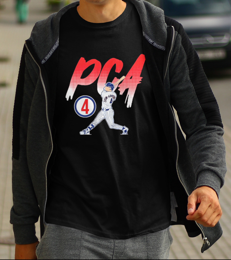 PCA Pete Crow Armstrong 04 Chicago Cubs Baseball Player Swing T-Shirt