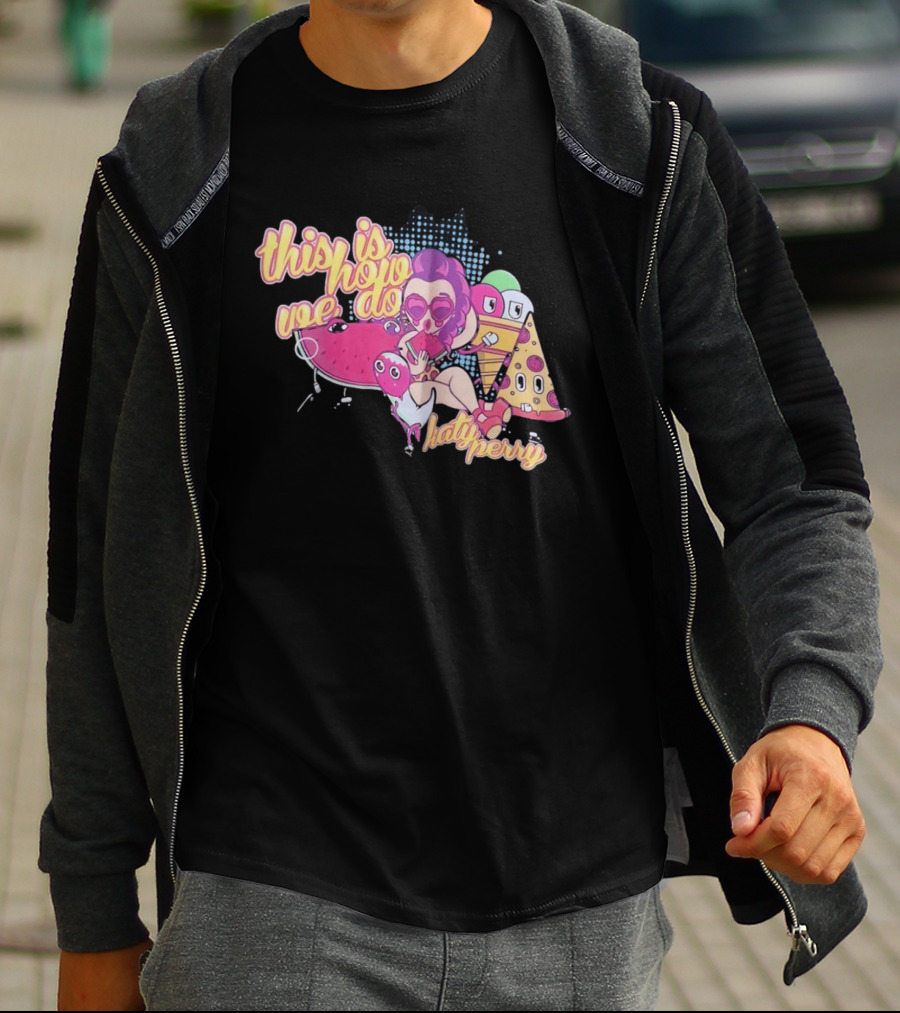 This Is How We Do Katy Perry Retro Cartoon Pop T-Shirt