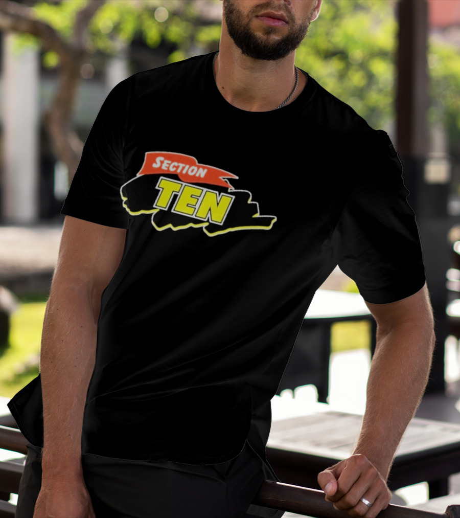 Section Ten Cartoon T-Shirt