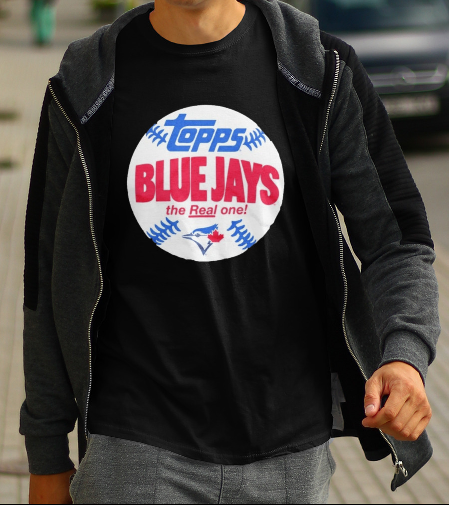 Topps Blue Jays The Real One T-Shirt