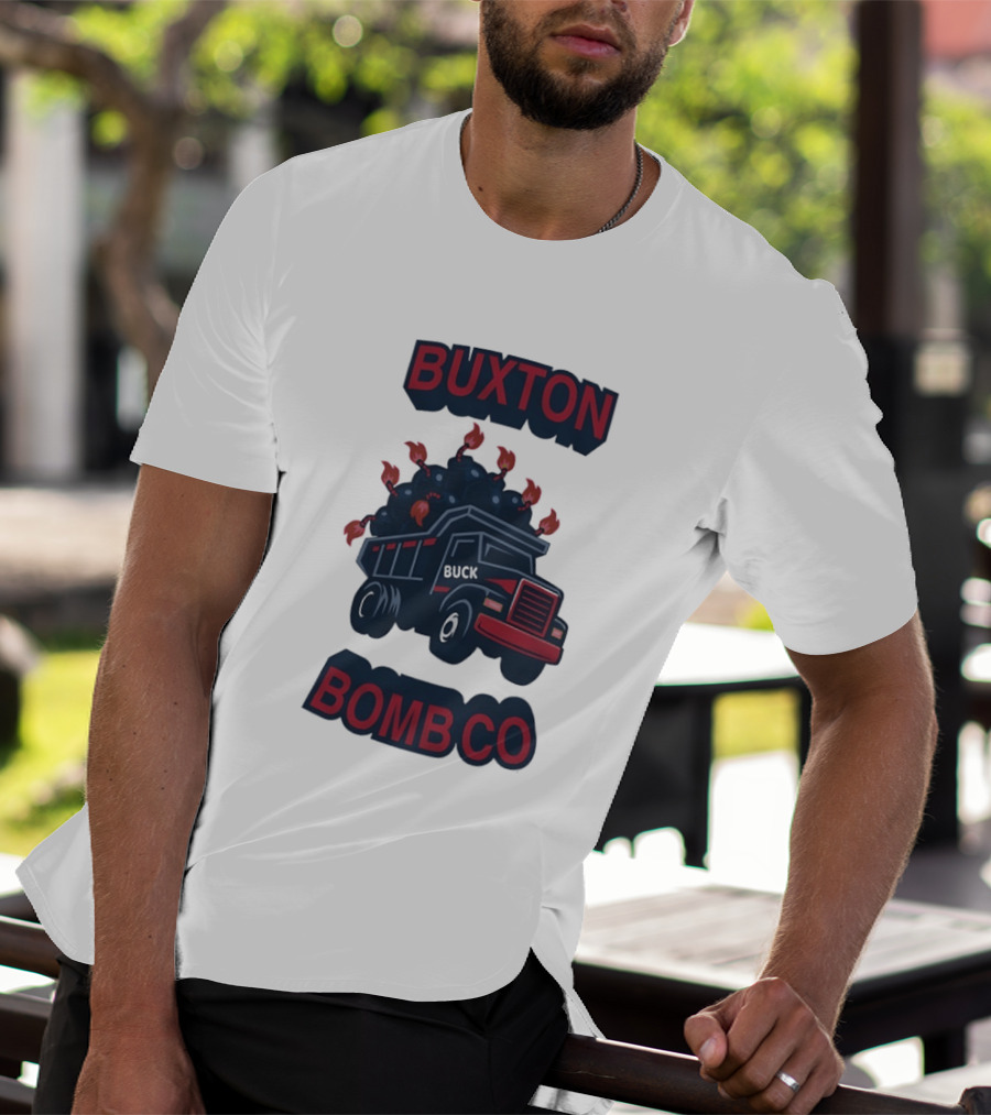 Buxton Bomb Co Buck Truckin' Explosive Truck T-Shirt