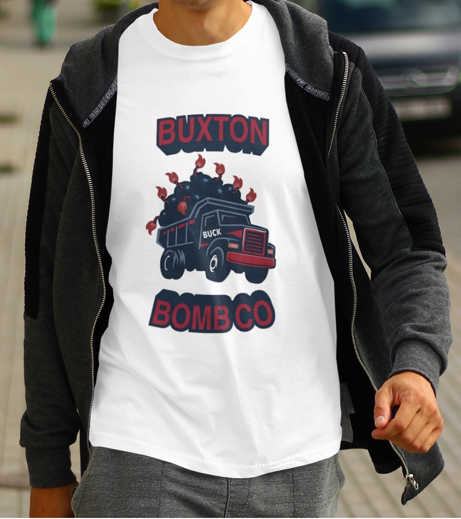 Buxton Bomb Co Buck Truckin' Explosive Truck T-Shirt