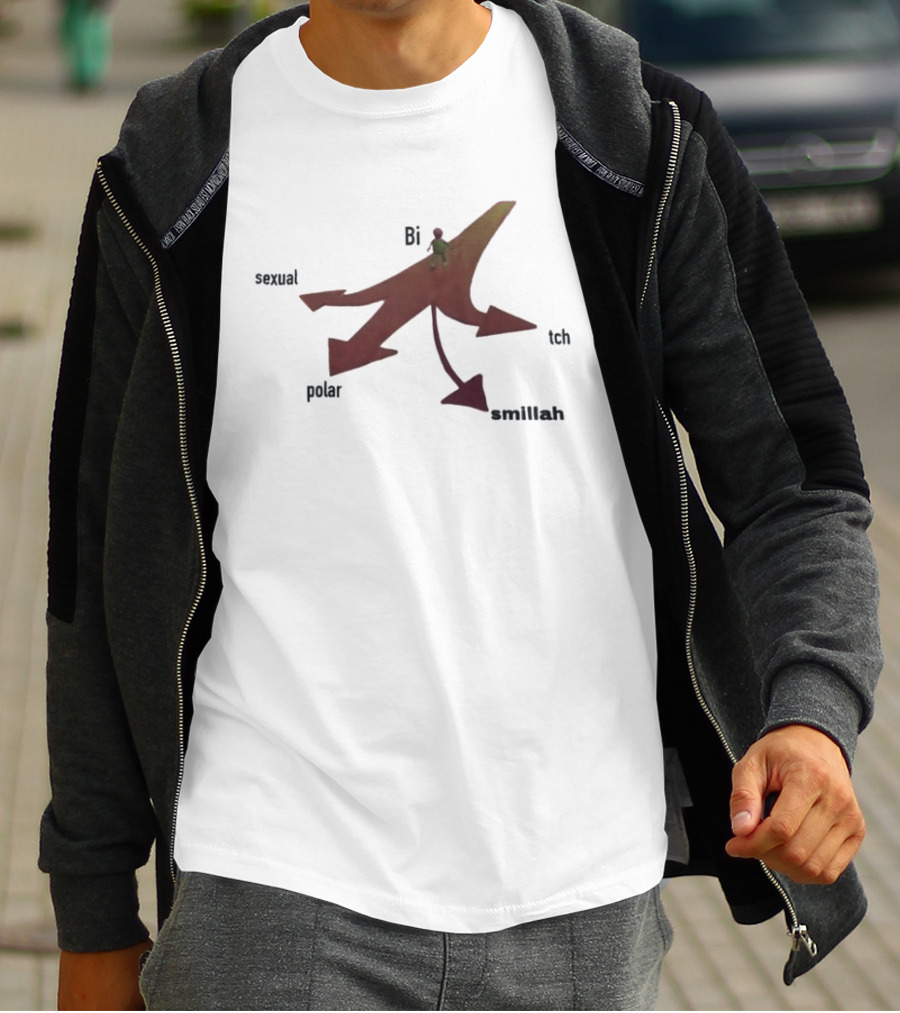 Bi Sexual Polar Smillah Tch Arrow And Figure Concept T-Shirt