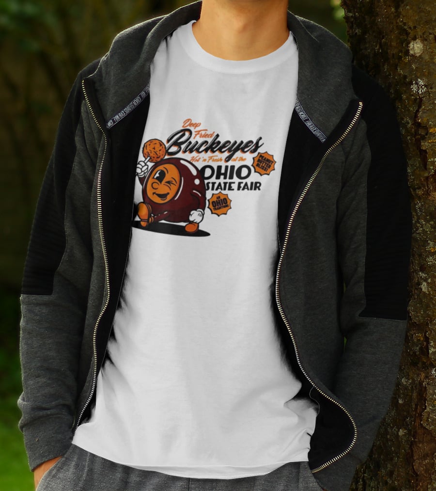 Ohio State Fair Deep Fried Buckeyes Hot'n Fresh Peanut Butter Bliss T-Shirt