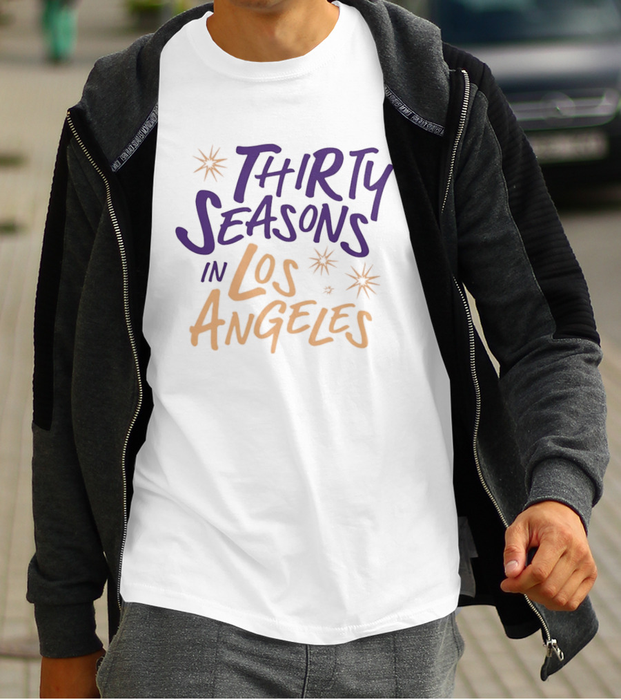 Thirty Seasons In Los Angeles Sparks T-Shirt