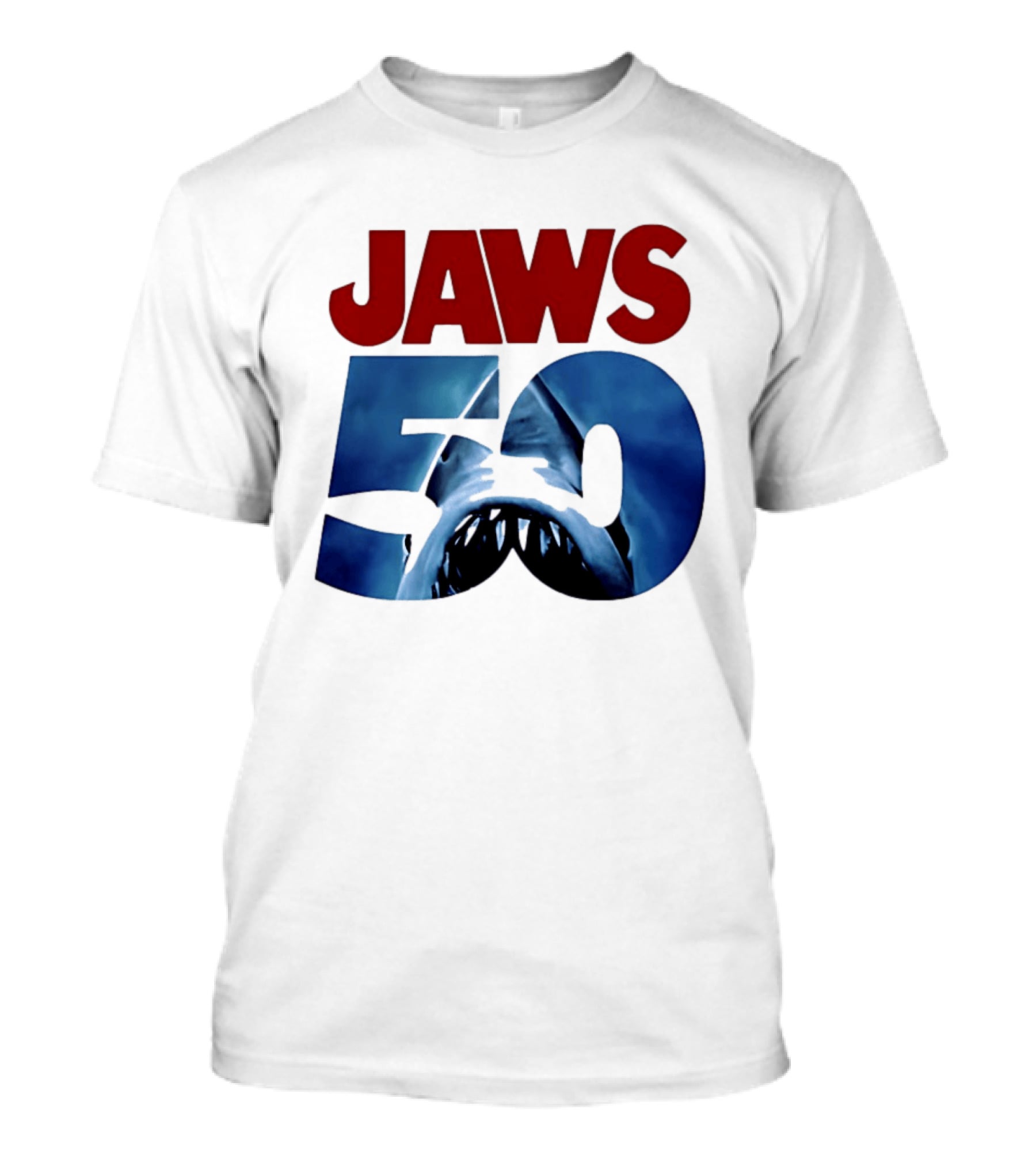 Jaws 50th Anniversary Shark Attack Celebration T-Shirt