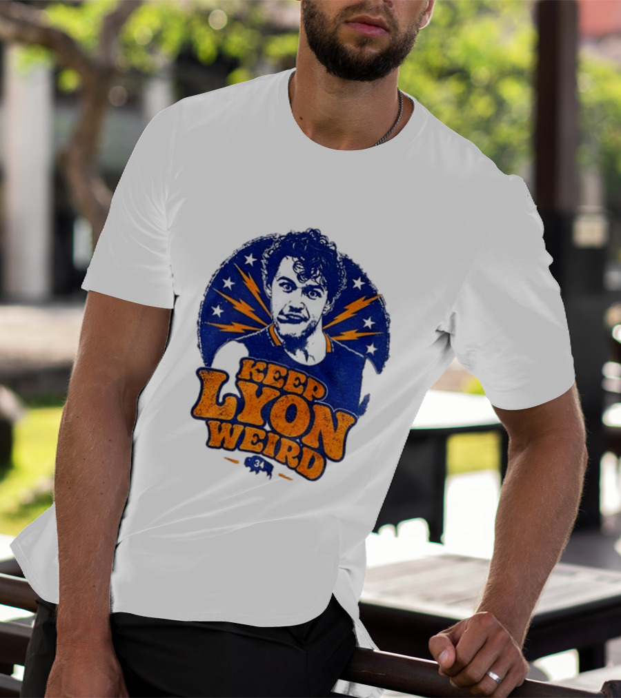 Keep Lyon Weird Alex Lyon Buffalo Sabres NHL 2026 T-Shirt