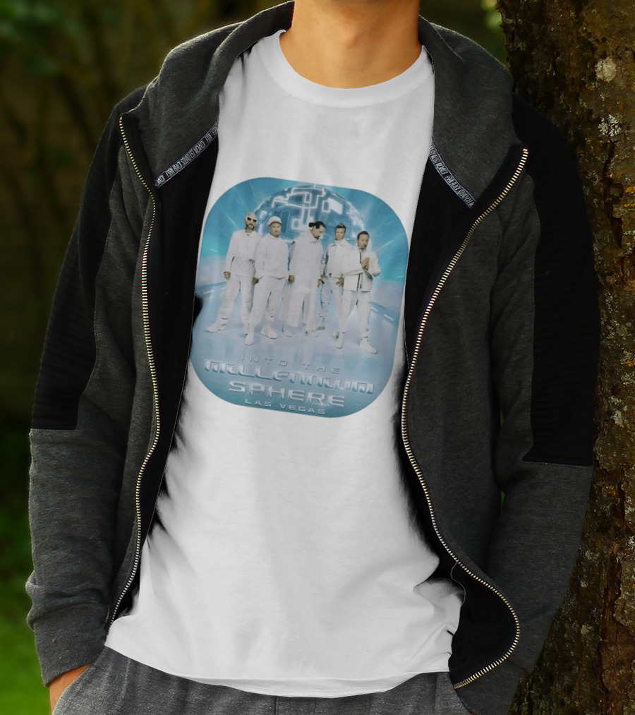 Backstreet Boys Into The Millennium Sphere Las Vegas 2026 T-Shirt