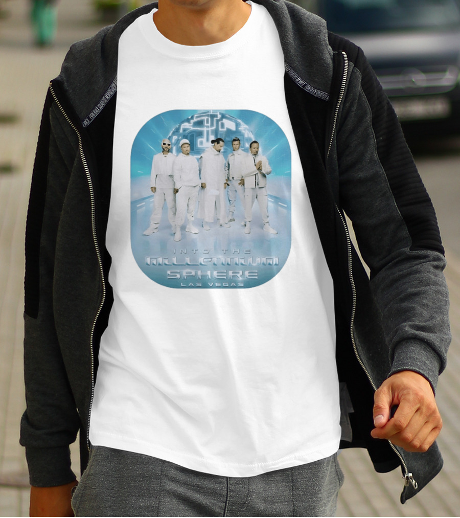 Backstreet Boys Into The Millennium Sphere Las Vegas 2026 T-Shirt